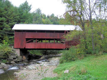 Upper Cox Brook Bridge 45-12-11. Photo by Tom Keating, September 17, 2006